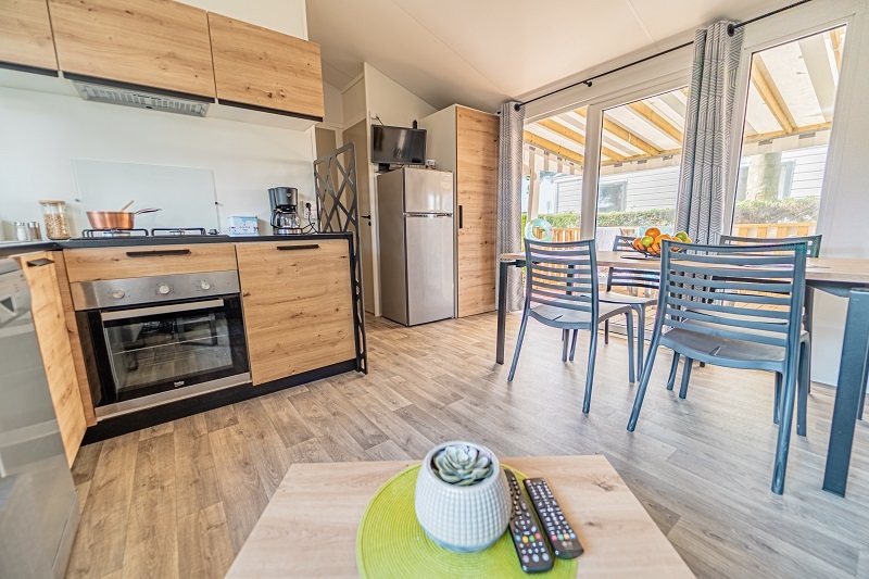 Mobil quattro 8 personnes Camping Vendée