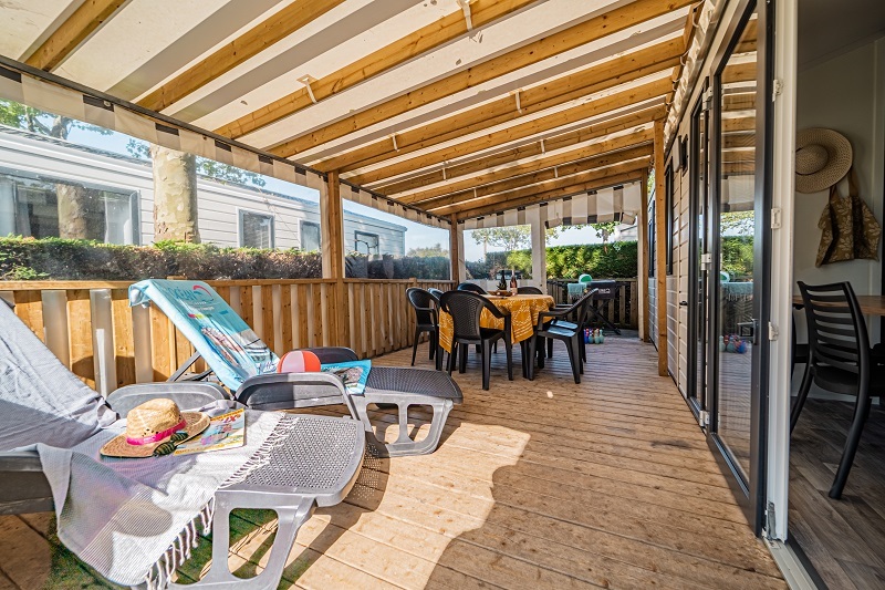 Mobil quattro 8 personnes Camping Vendée