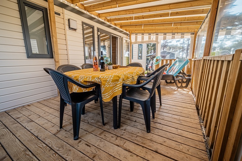 Mobil quattro 8 personnes Camping Vendée